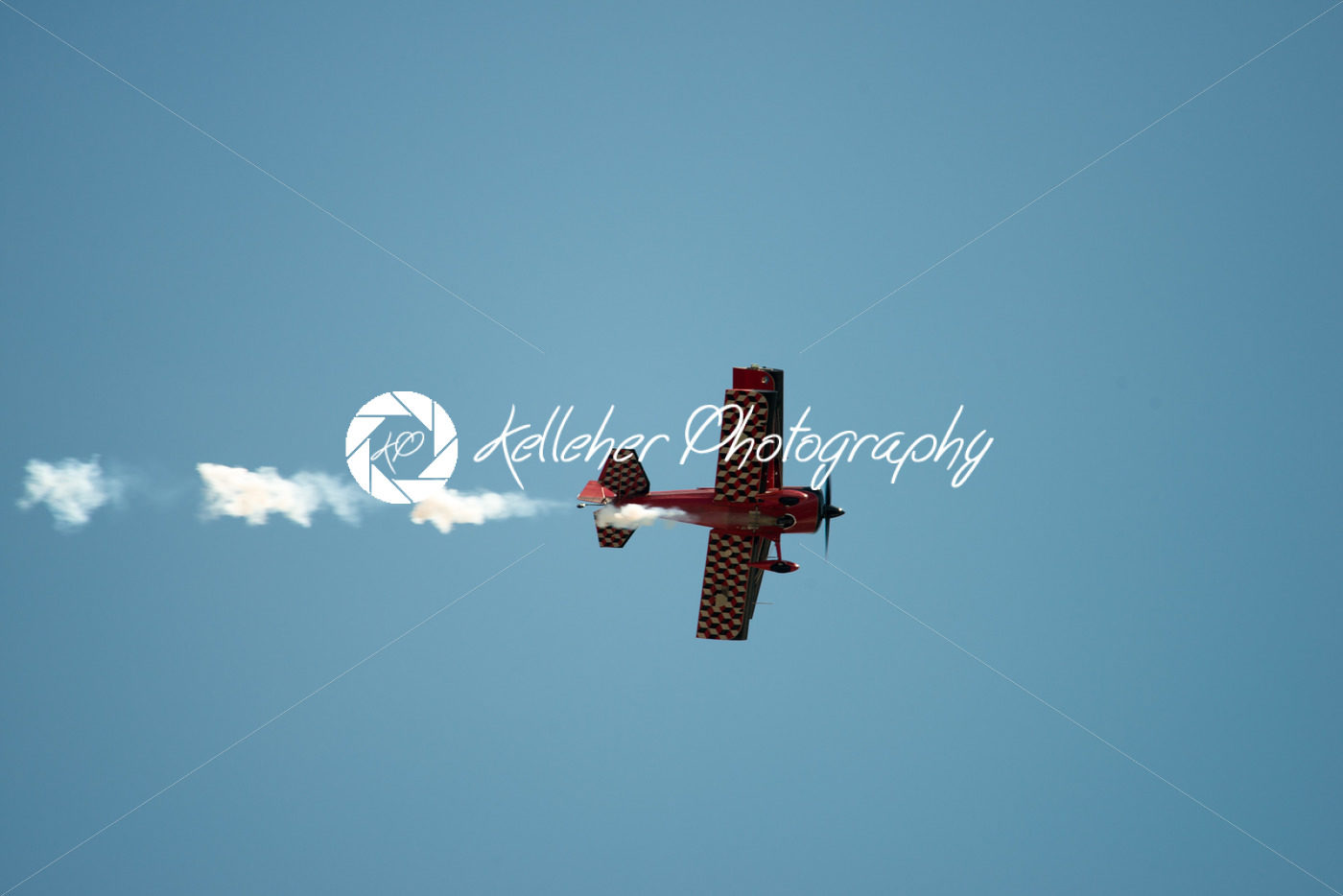 ATLANTIC CITY, NJ – AUGUST 17: Bi-Plane performing at Annual Atlantic City Air Show on August 17, 2016 - Kelleher Photography Store