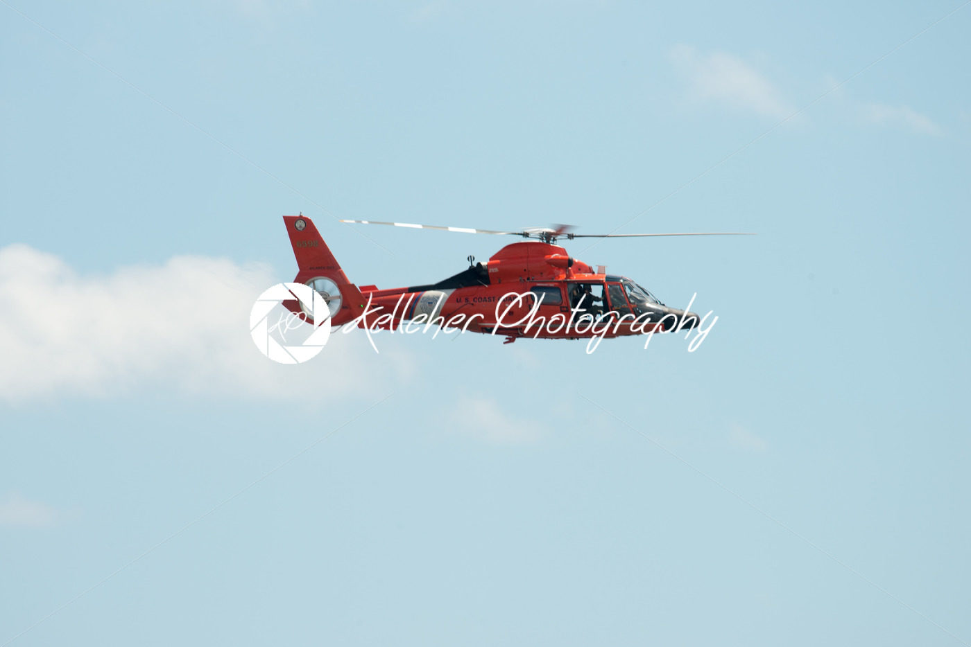 ATLANTIC CITY, NJ – AUGUST 17: US Coast Guard Helicopter at Annual Atlantic City Air Show on August 17, 2016 - Kelleher Photography Store