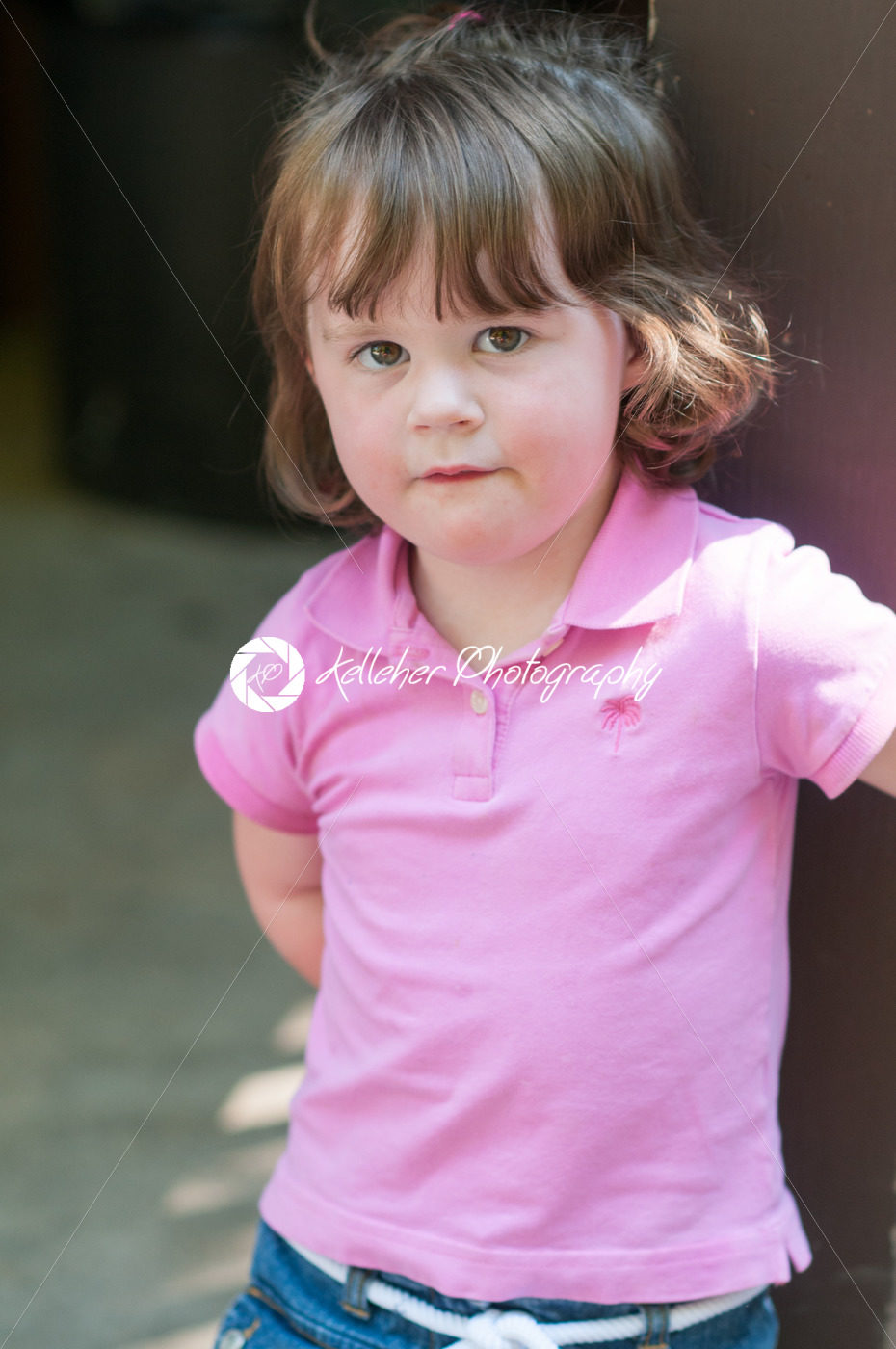 Close up Portrait of young girl at sunset - Kelleher Photography Store