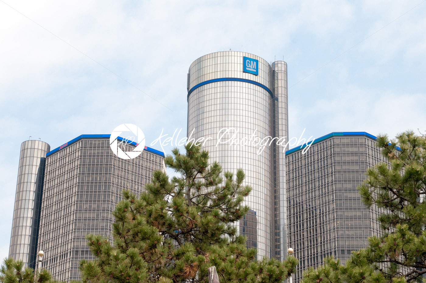 DETROIT, MI – MAY 8: General Motors World Headquarters where the majority of GM operations are based in downtown Detroit on May 8, 2014 - Kelleher Photography Store