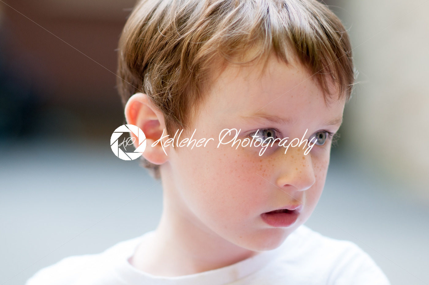 Portrait of young boy at sunset - Kelleher Photography Store