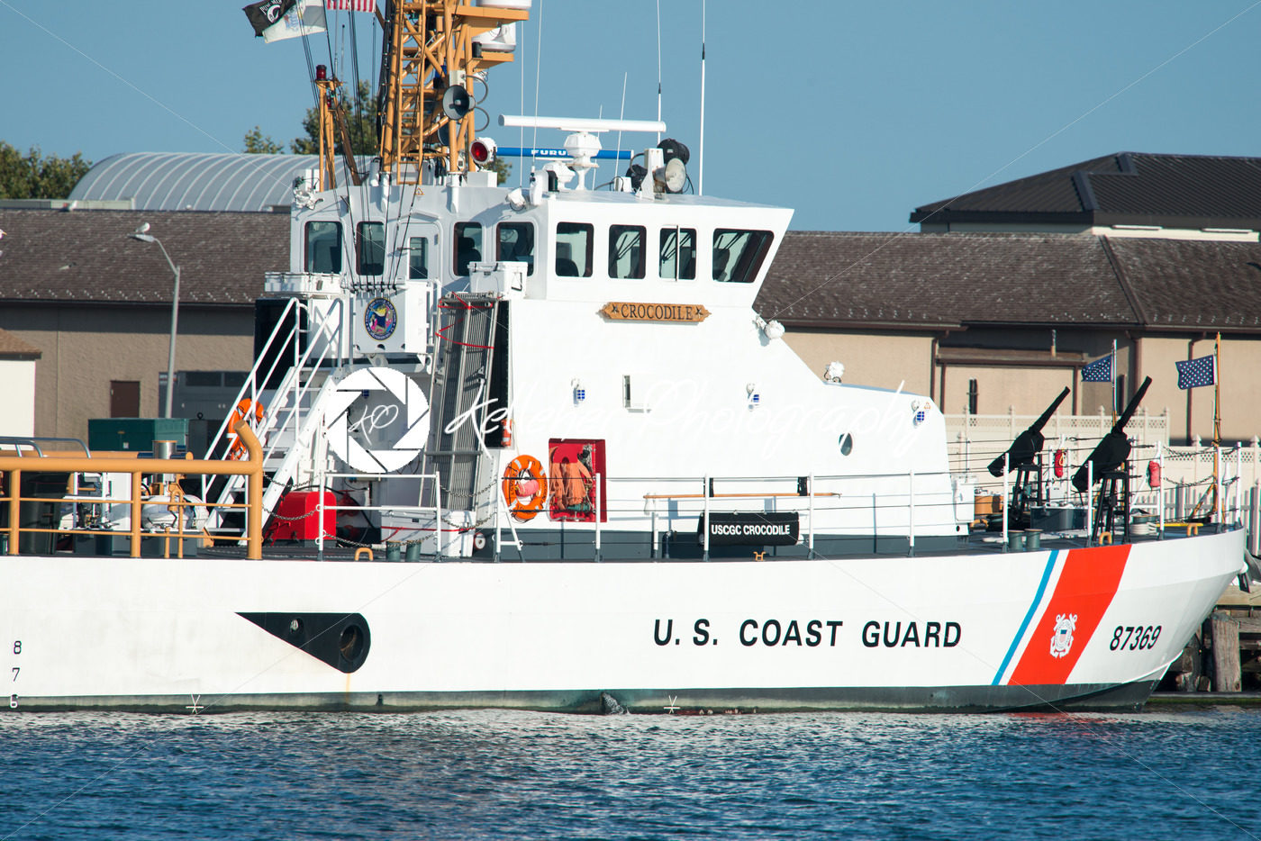 The U.S. Coast Guard Cutter Crocodile, located in Cape May Point, NJ - Kelleher Photography Store
