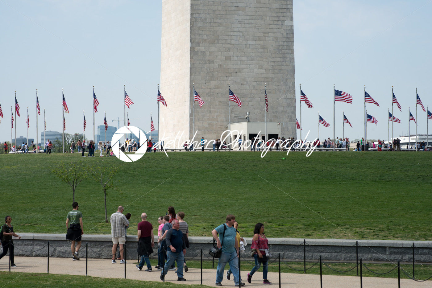 WASHINGTON, DISTRICT OF COLUMBIA – APRIL 14: View of the Washington Monument on April 14, 2017 - Kelleher Photography Store