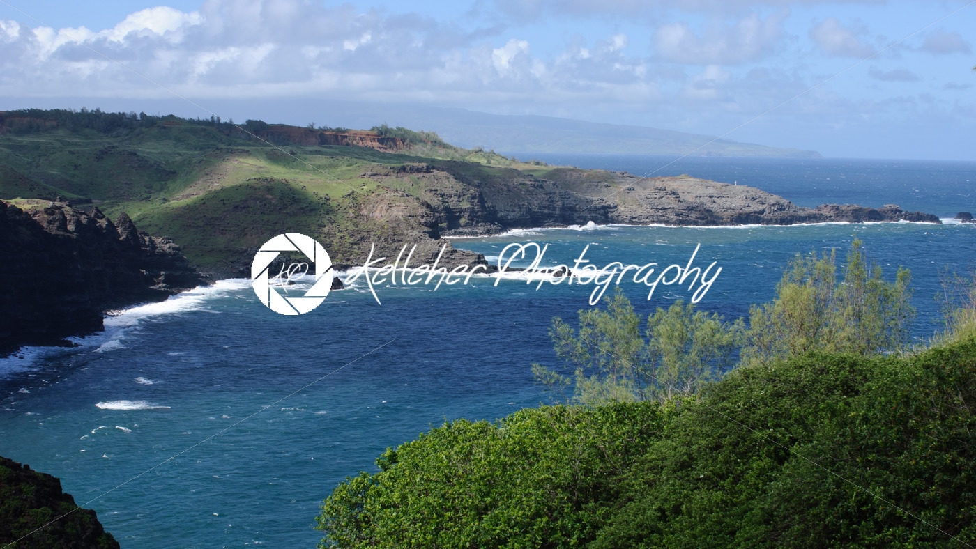 Beautiful views of Maui North coast, taken from famous winding Road to Hana. Maui, Hawaii - Kelleher Photography Store