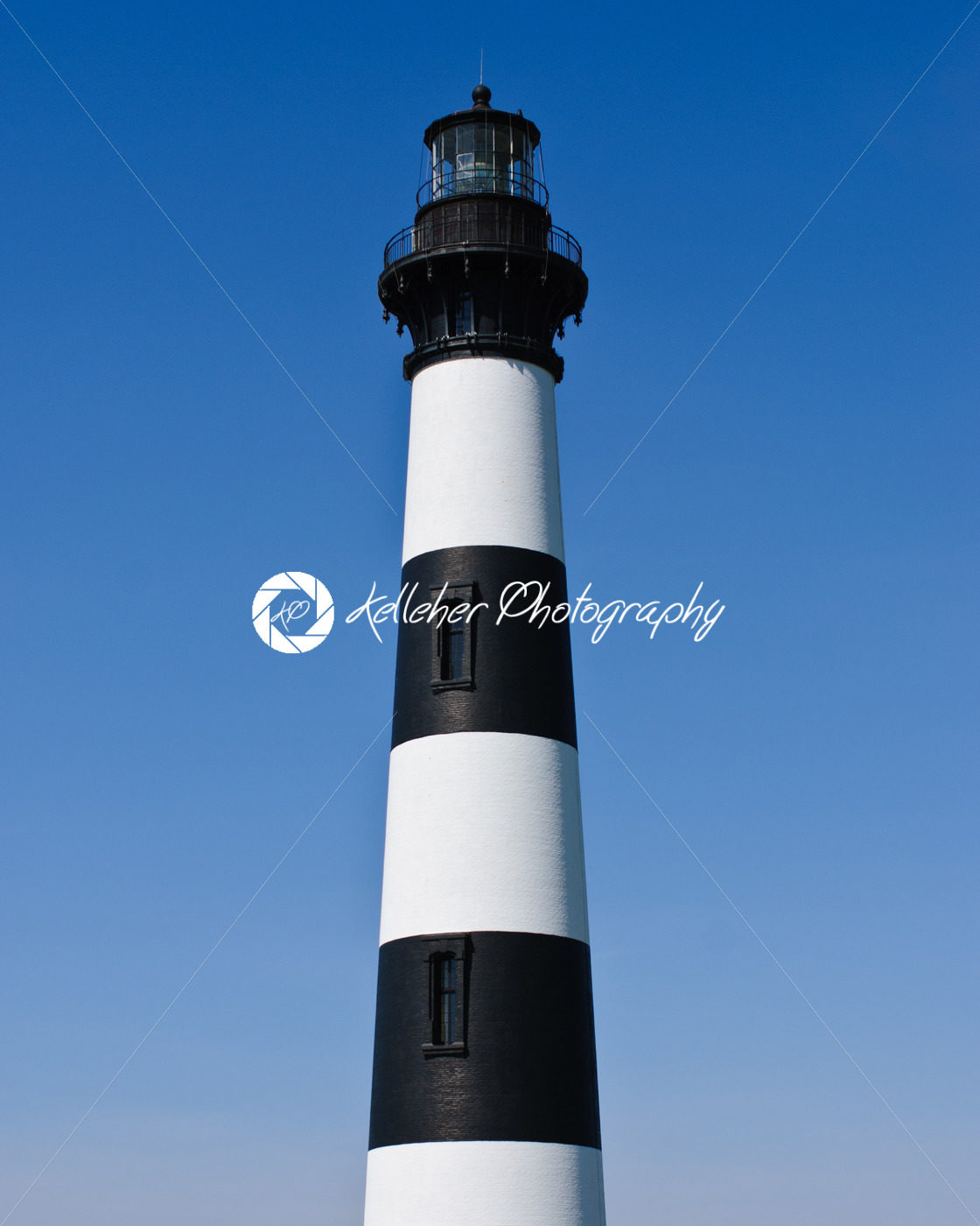 Historic Bodie Island Lighthouse at Cape Hatteras National Seashore on the Outer Banks of North Carolina. - Kelleher Photography Store