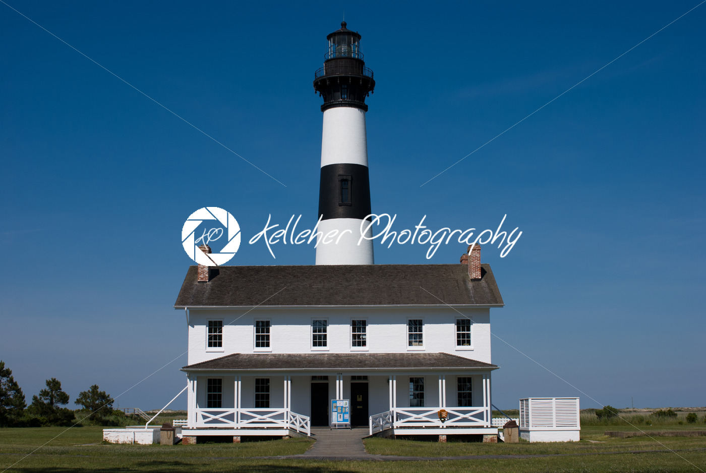 Bodie Island Lighthouse, Cape Hatteras National Seashore, North Carolina бесплатно
