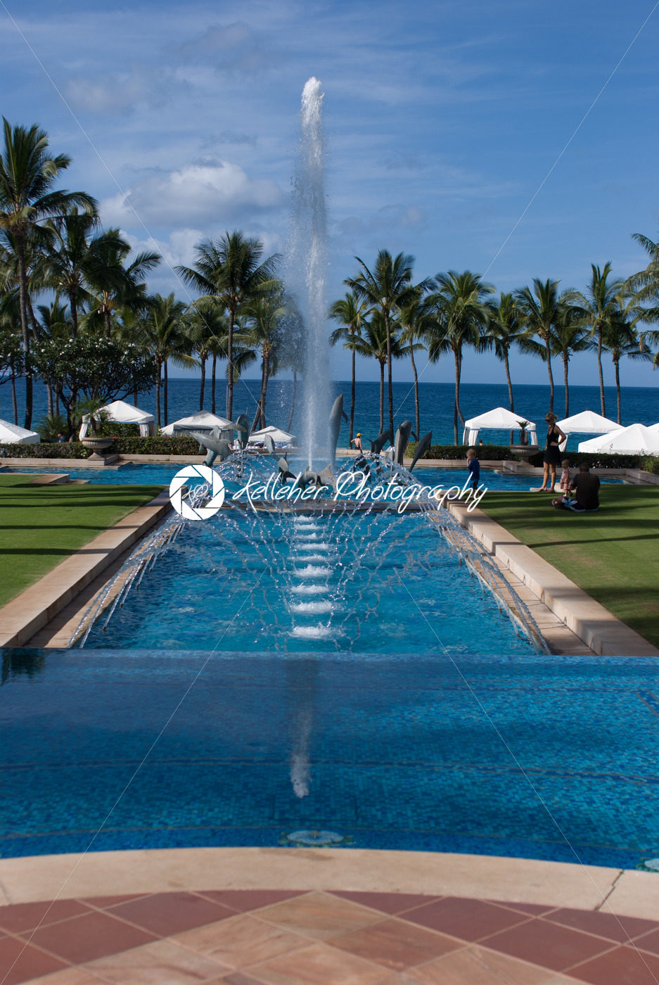 MAUI, HI – DECEMBER 15: The Grand Wailea, a Waldorf Astoria hotel, is one of several resorts in the exclusive Wailea area on the West shore of the Hawaiian island of Maui - Kelleher Photography Store