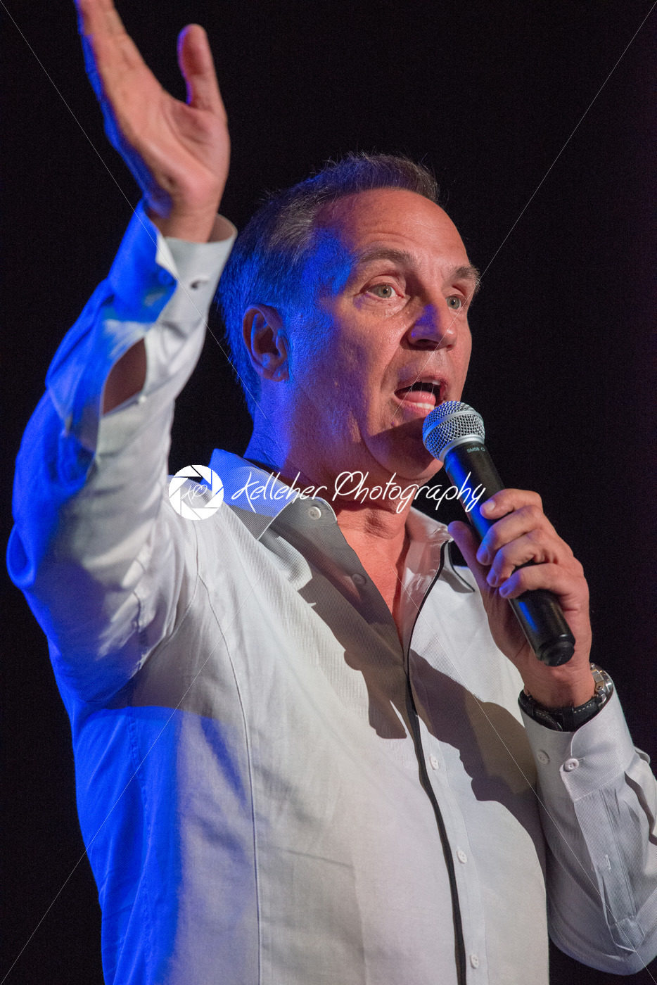 VALLEY FORGE CASINO, KING OF PRUSSIA, PA – JULY 15: Comedian Craig Shoemaker performing at Kendall’s Crusade fundraising event to raise awareness of Arteriovenus Malformations AVM on July 15, 2017 - Kelleher Photography Store