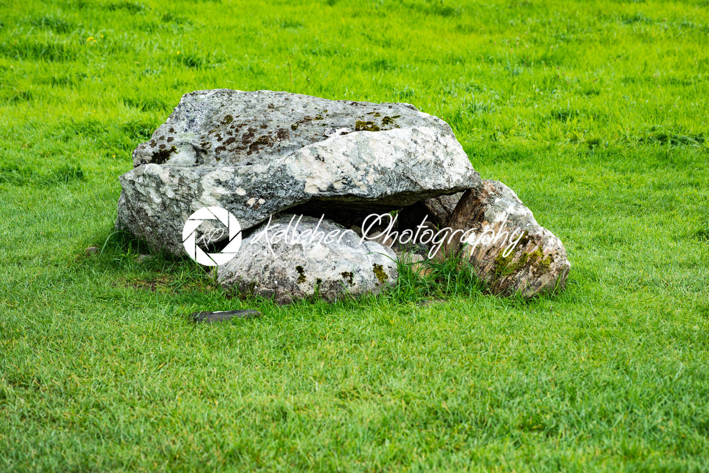 COUNTY SLIGO, IRELAND – AUGUST 25, 2017: Carrowmore Megalithic Cemetery in Sligo, Ireland - Kelleher Photography Store