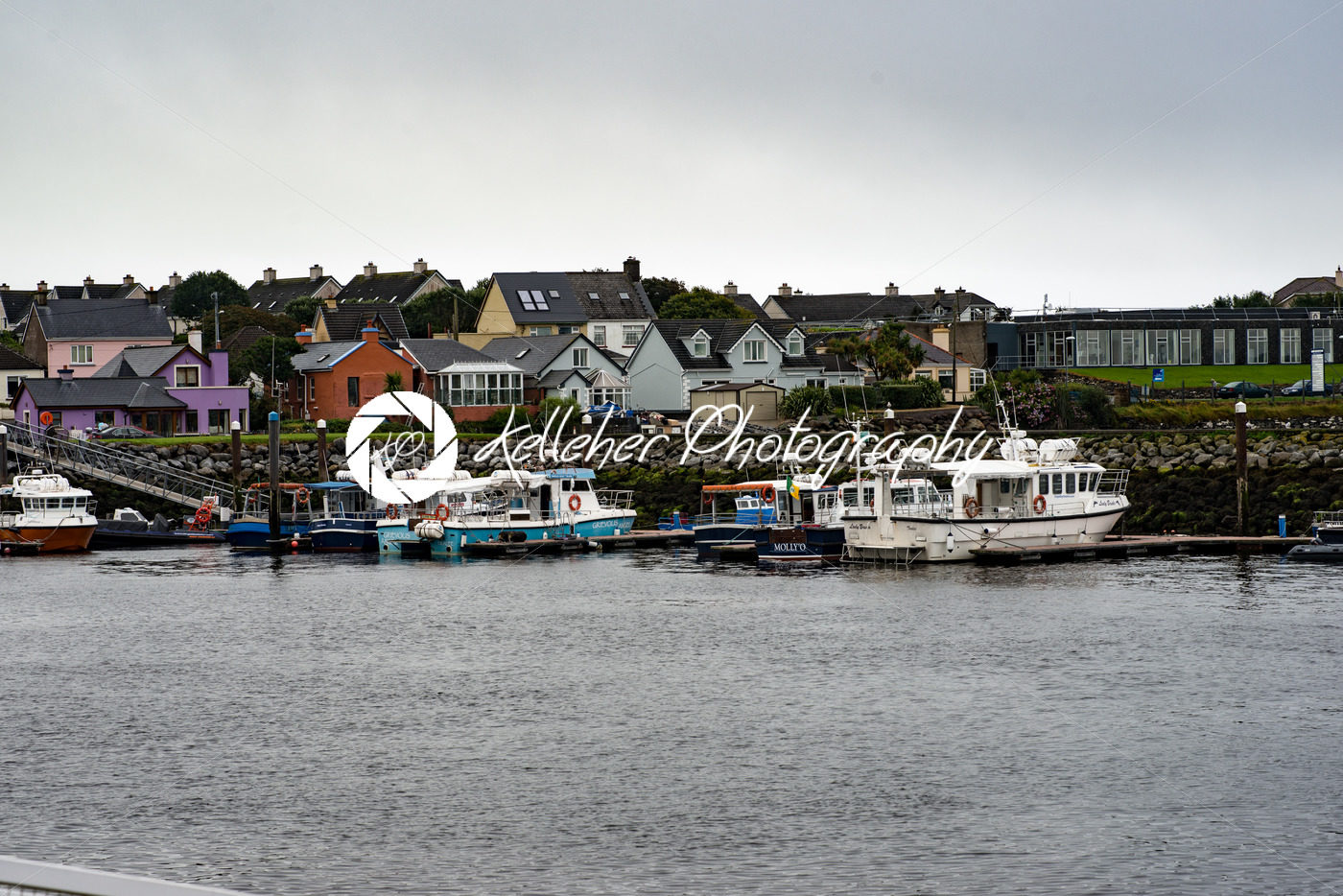 DINGLE, IRELAND – AUGUST 21, 2017: Irish seaport scenery in Dingle, County Kerry, Ireland - Kelleher Photography Store