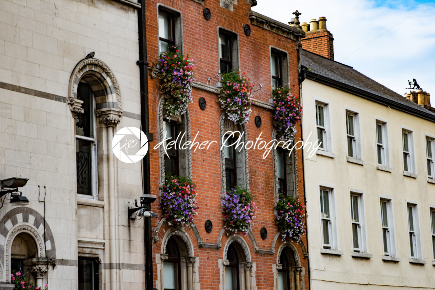 DUBLIN, IRELAND – AUGUST 30, 2017: City of Dublin Ireland - Kelleher Photography Store