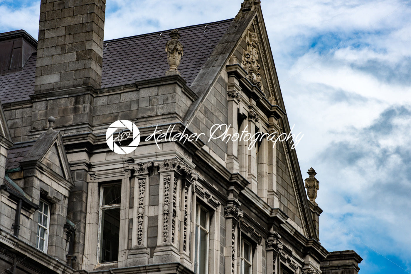 DUBLIN, IRELAND – AUGUST 30: Trinity College campus, Dublin City, Ireland - Kelleher Photography Store