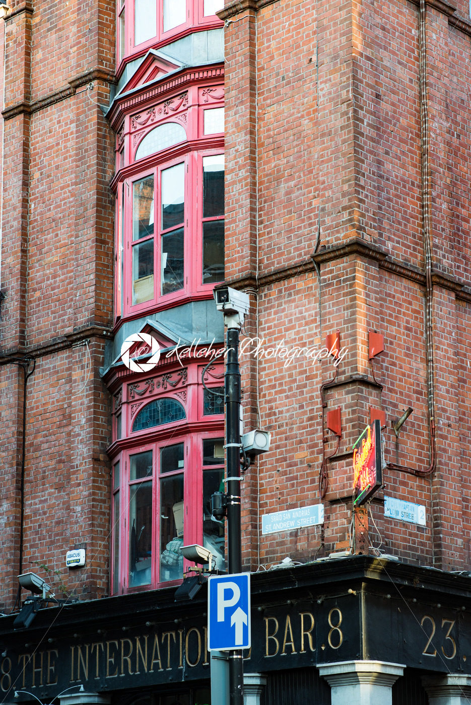 DUBLIN, IRELAND – AUGUST 31, 2017: City of Dublin Ireland - Kelleher Photography Store