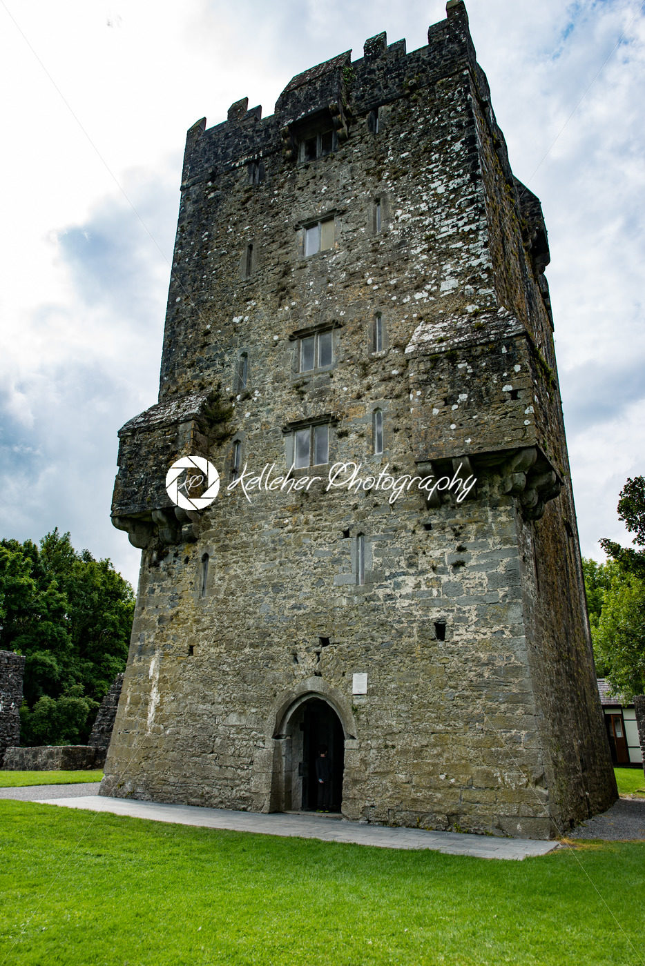 GALWAY, IRELAND – AUGUST 22, 2017: Aughnanure Castle in Ireland near Galway - Kelleher Photography Store