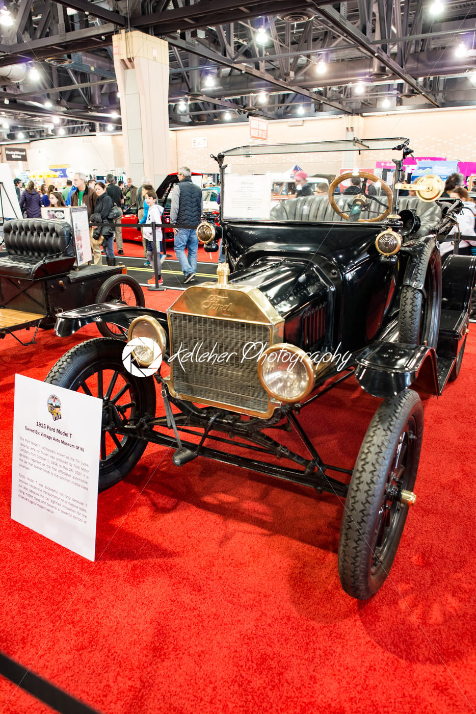 PHILADELPHIA, PA – Feb 3: 1915 Ford Model T at the 2018 Philadelphia Auto Show - Kelleher Photography Store