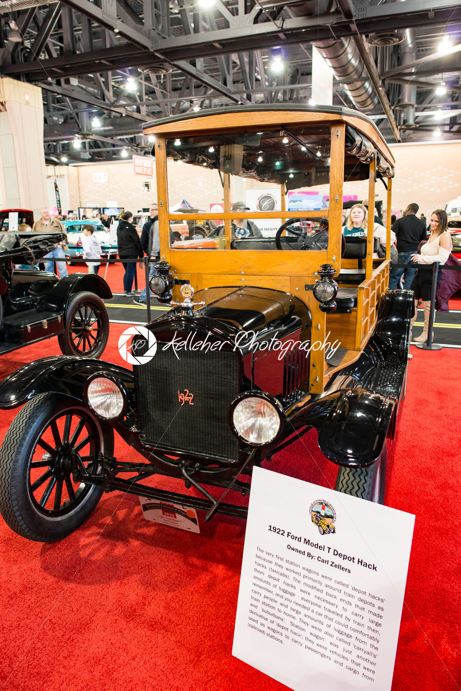 PHILADELPHIA, PA – Feb 3: 1922 Ford Model T at the 2018 Philadelphia Auto Show - Kelleher Photography Store