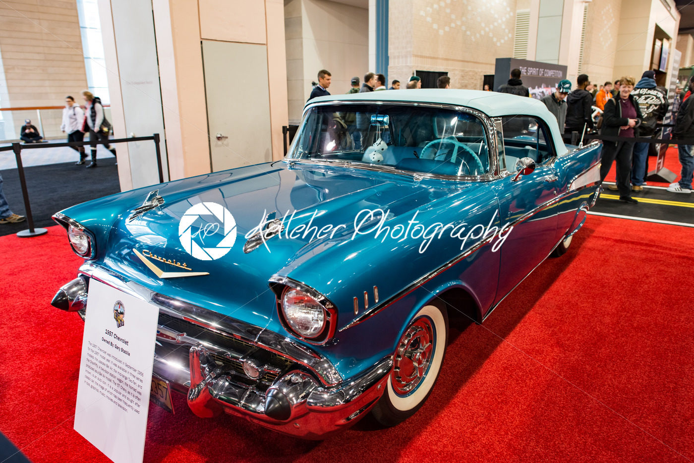PHILADELPHIA, PA – Feb 3: 1957 Chevy at the 2018 Philadelphia Auto Show - Kelleher Photography Store