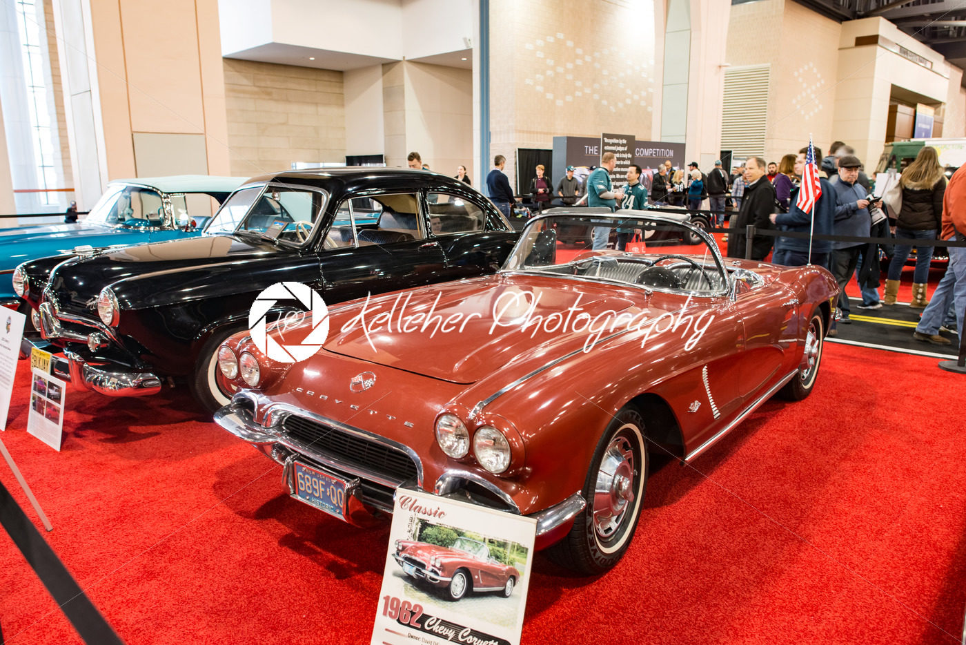 PHILADELPHIA, PA – Feb 3: 1962 Chevy Corvette at the 2018 Philadelphia Auto Show - Kelleher Photography Store