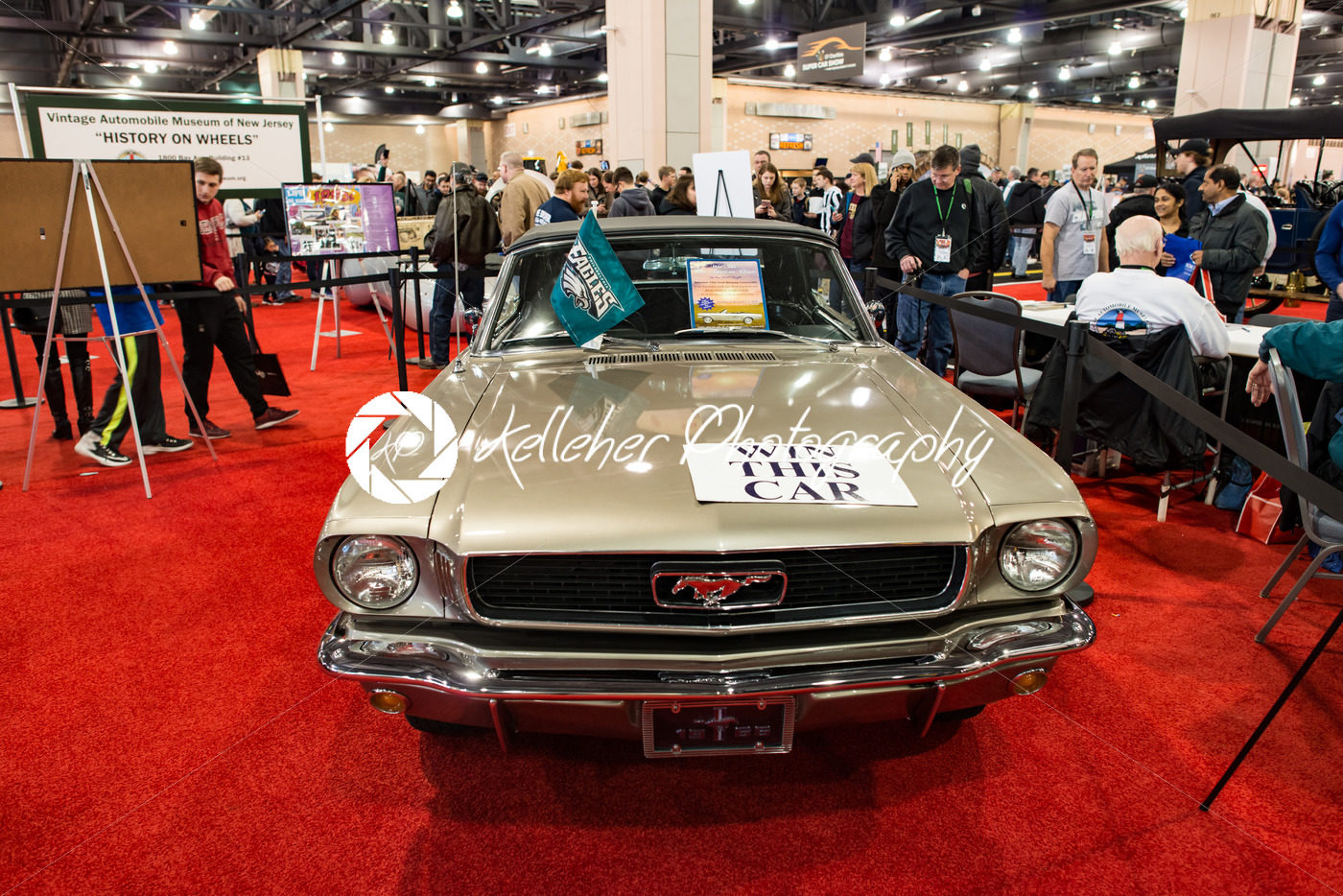 PHILADELPHIA, PA – Feb 3: 1967 Ford Mustang at the 2018 Philadelphia Auto Show - Kelleher Photography Store