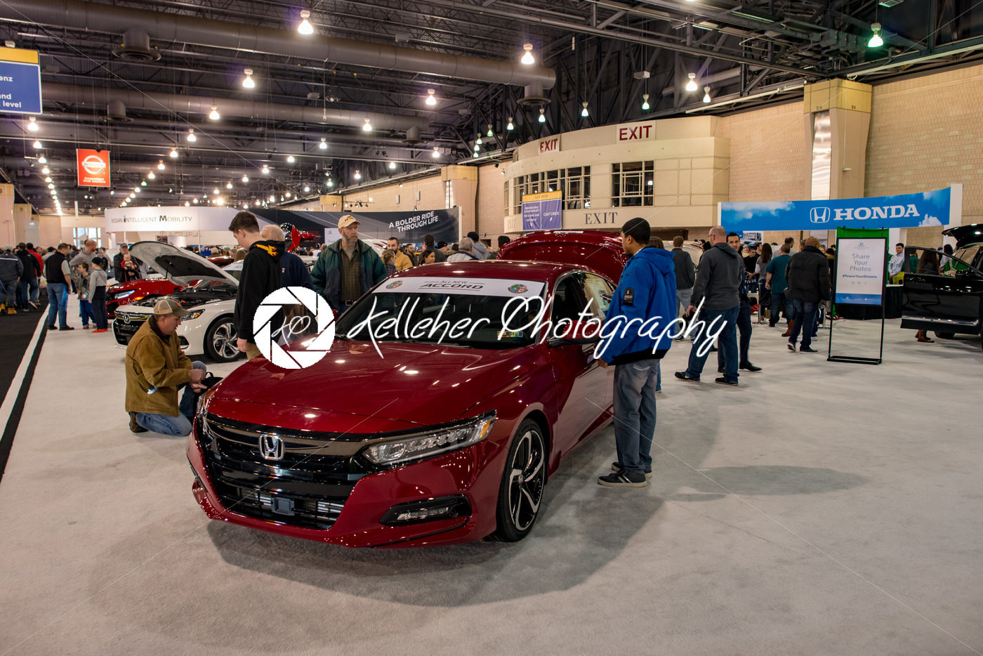 PHILADELPHIA, PA – Feb 3: People enjoying the 2018 Philadelphia Auto Show - Kelleher Photography Store