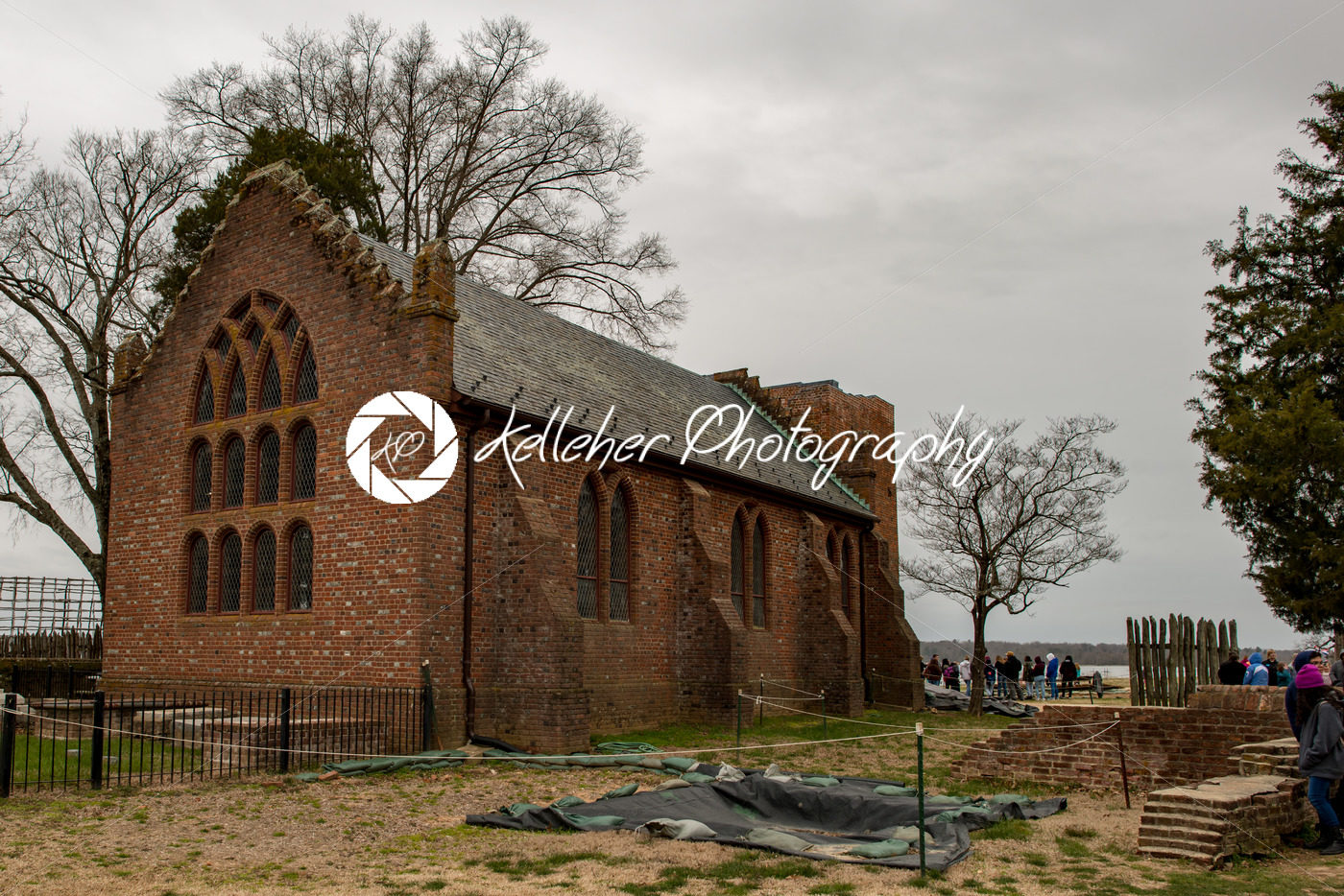 Jamestown, Virginia – March 27, 2018: Jamestown Memorial Church which was constructed in 1906 - Kelleher Photography Store