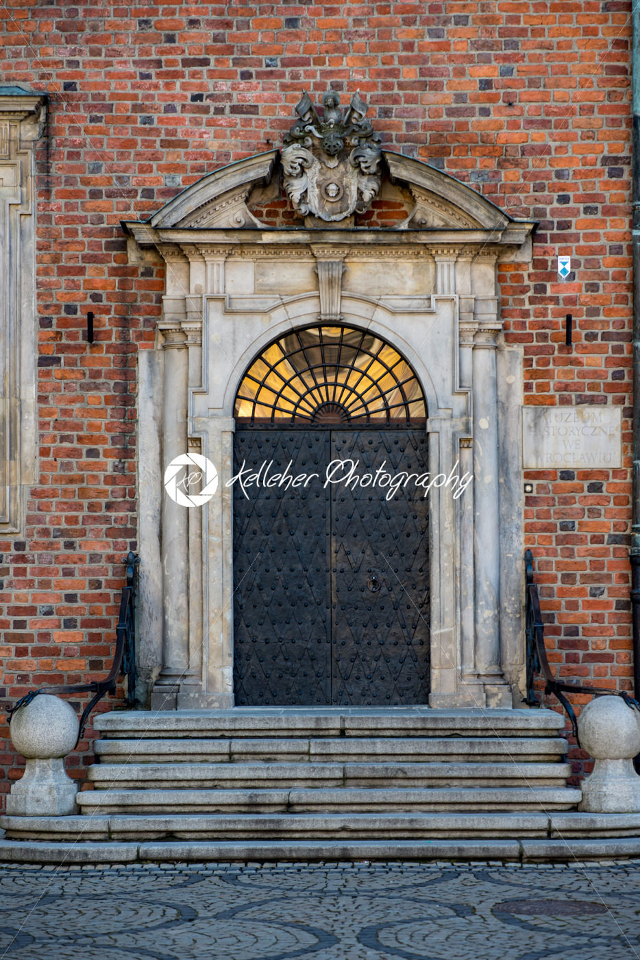 Wroclaw, Poland – March 9, 2018: Wroclaw Town Hall details in morning in historic capital of Silesia, Poland, Europe. - Kelleher Photography Store