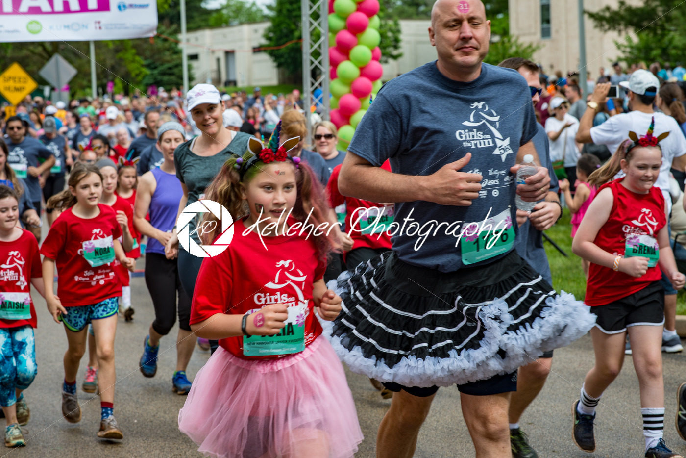 Blue Bell, PA -May 20, 2018: Girls on the Run 5k Start - Kelleher Photography Store