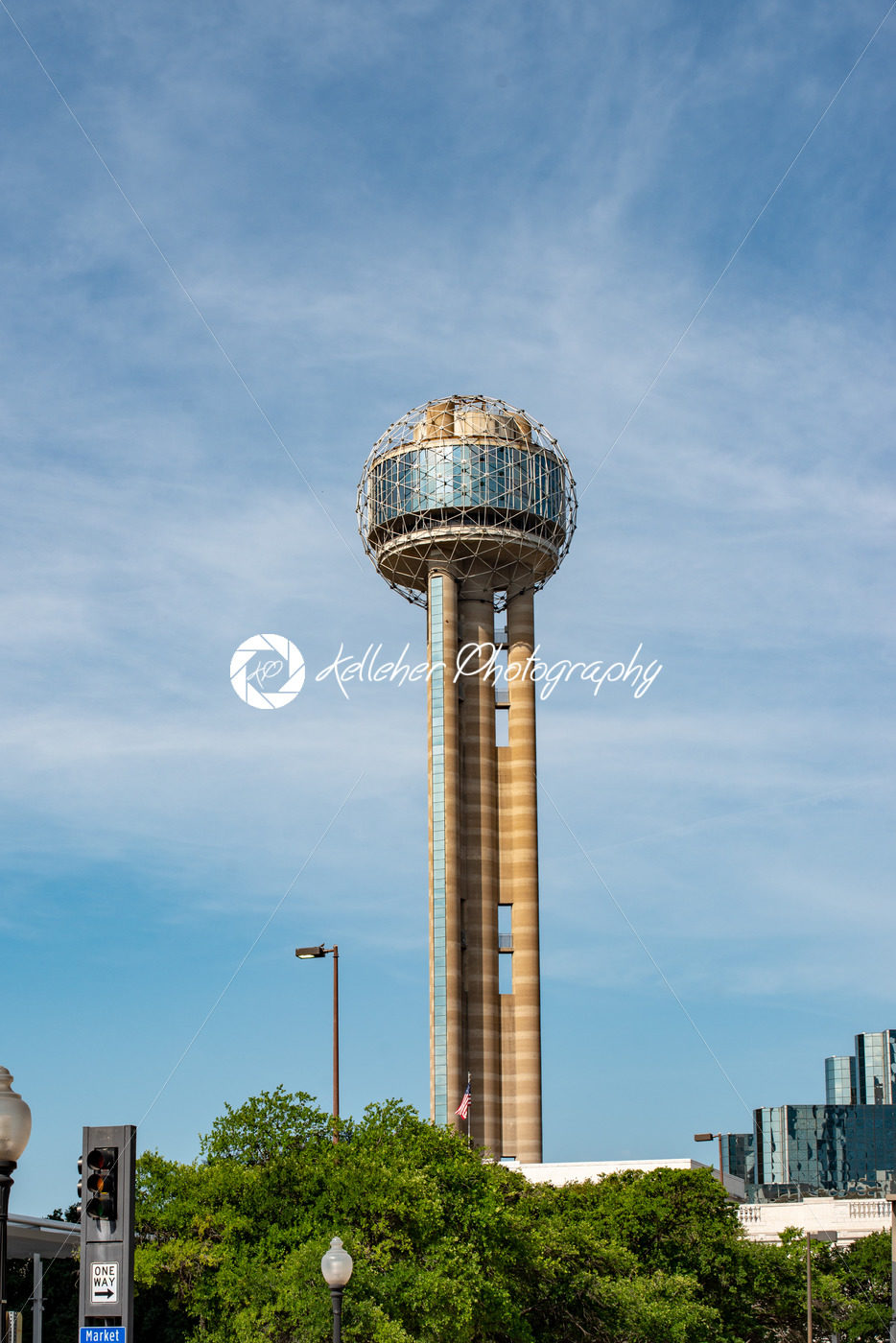 Dallas, Texas – May 7, 2018: Reunion Tower - Kelleher Photography Store