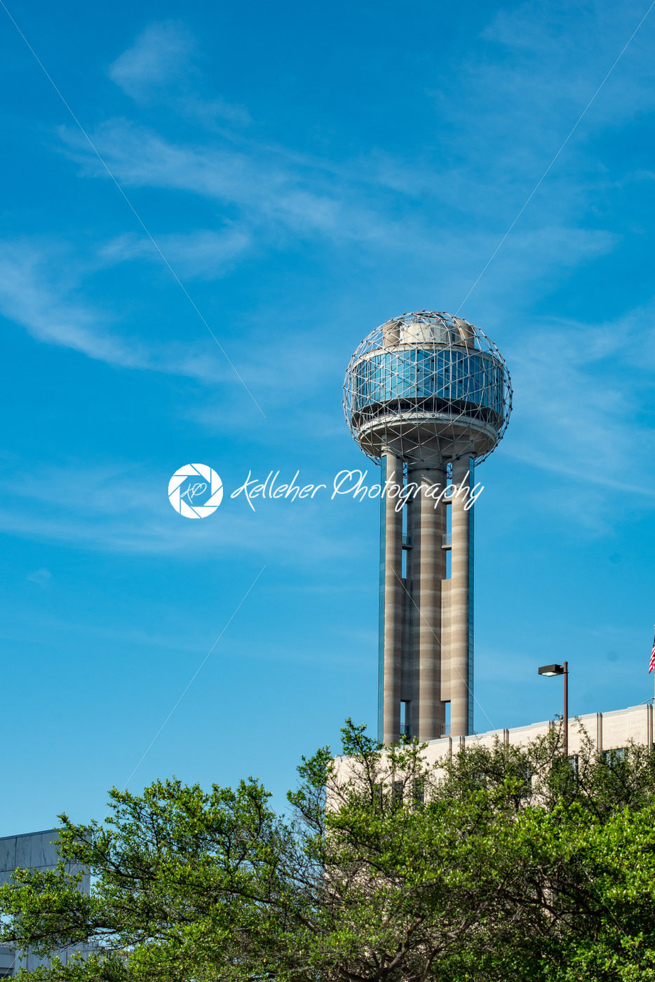 Dallas, Texas – May 7, 2018: Reunion Tower - Kelleher Photography Store