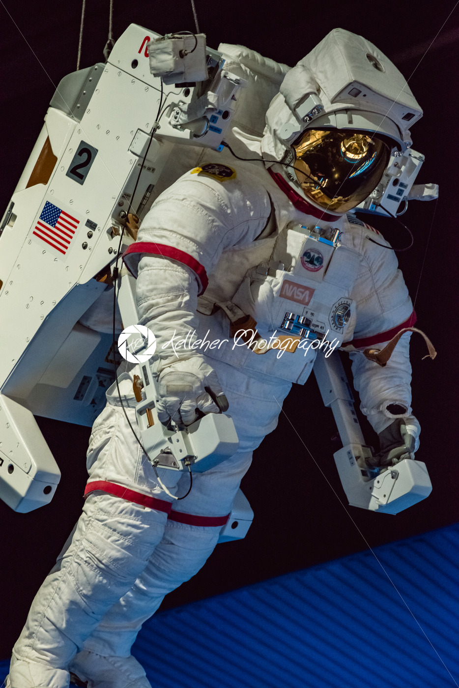 Cape Canaveral, Florida – August 13, 2018: Astronaut Suit at NASA Kennedy Space Center - Kelleher Photography Store