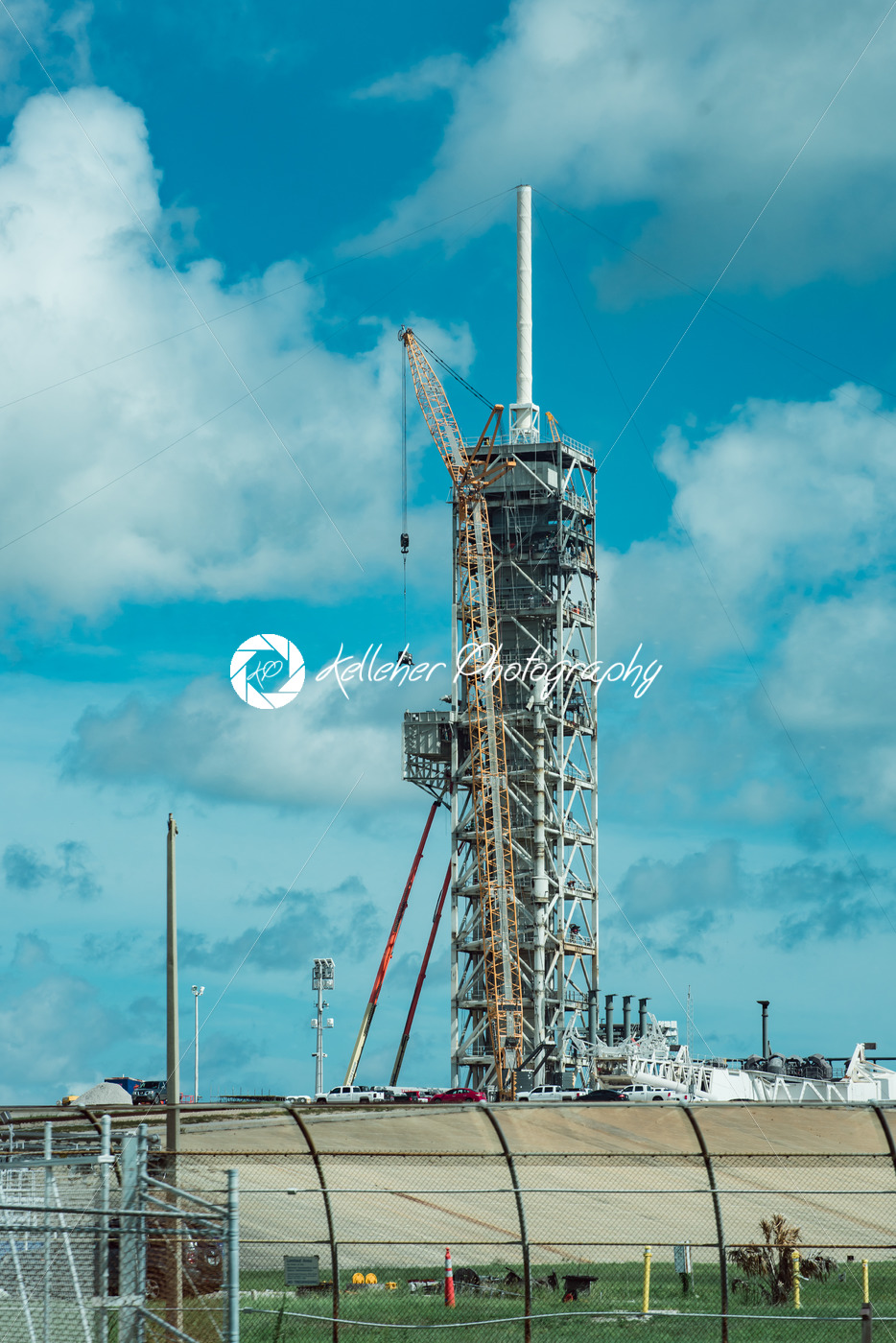 Cape Canaveral, Florida – August 13, 2018: Rocket Launch Pad at NASA Kennedy Space Center - Kelleher Photography Store