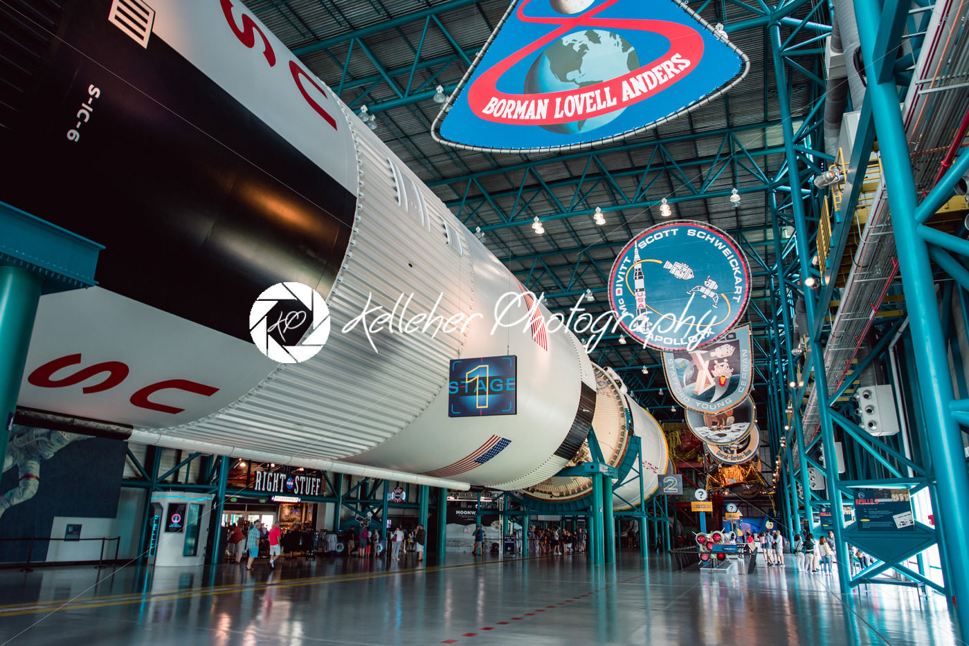 Cape Canaveral, Florida – August 13, 2018: Staurn V Rocket at NASA Kennedy Space Center - Kelleher Photography Store