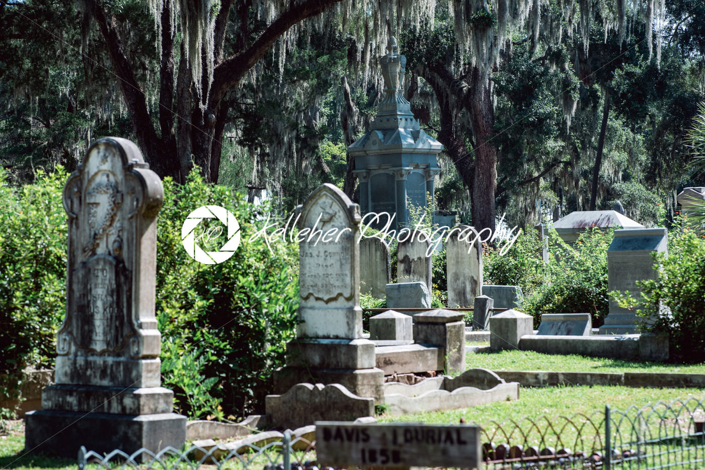 Cemetery Statuary Statue Bonaventure Cemetery Savannah Georgia - Kelleher Photography Store