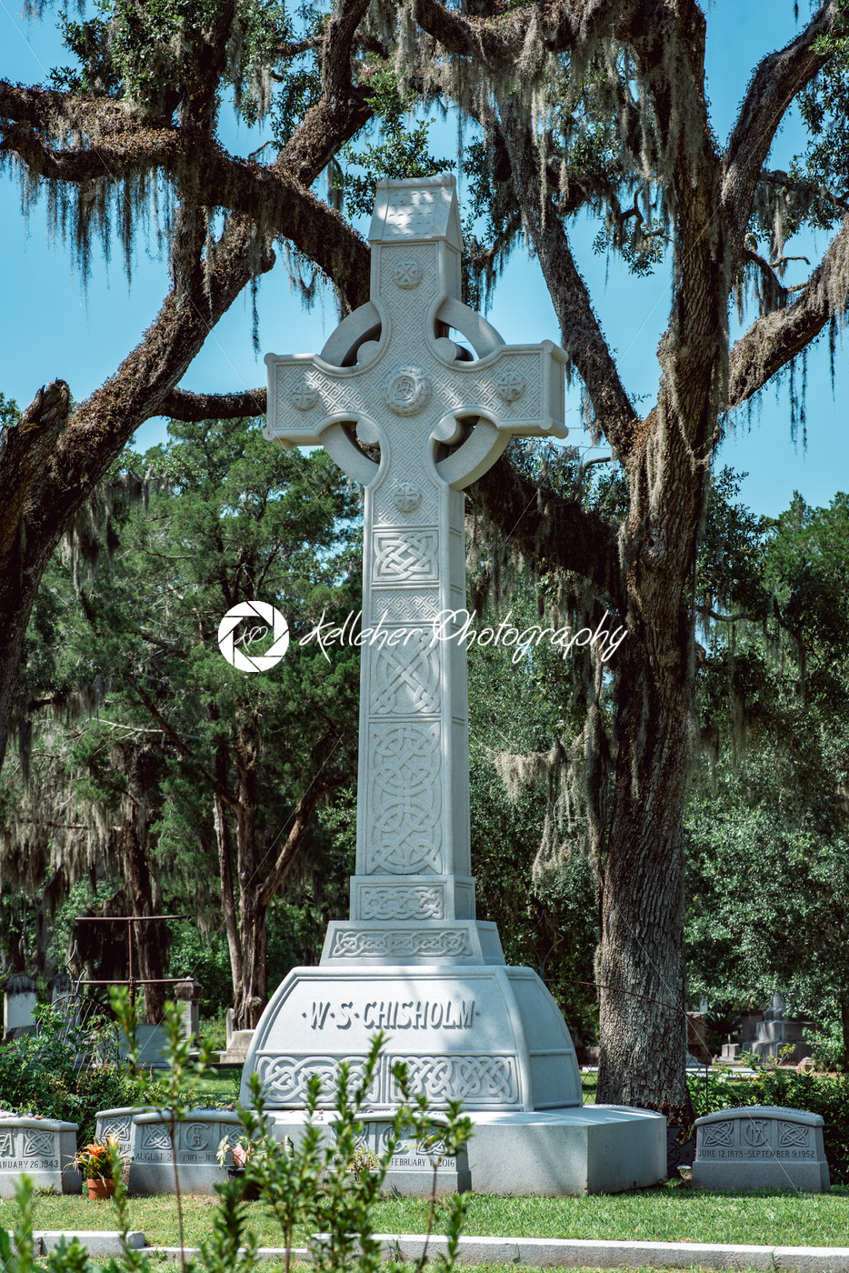 Chisholm Cemetery Statuary Statue Bonaventure Cemetery Savannah Georgia - Kelleher Photography Store