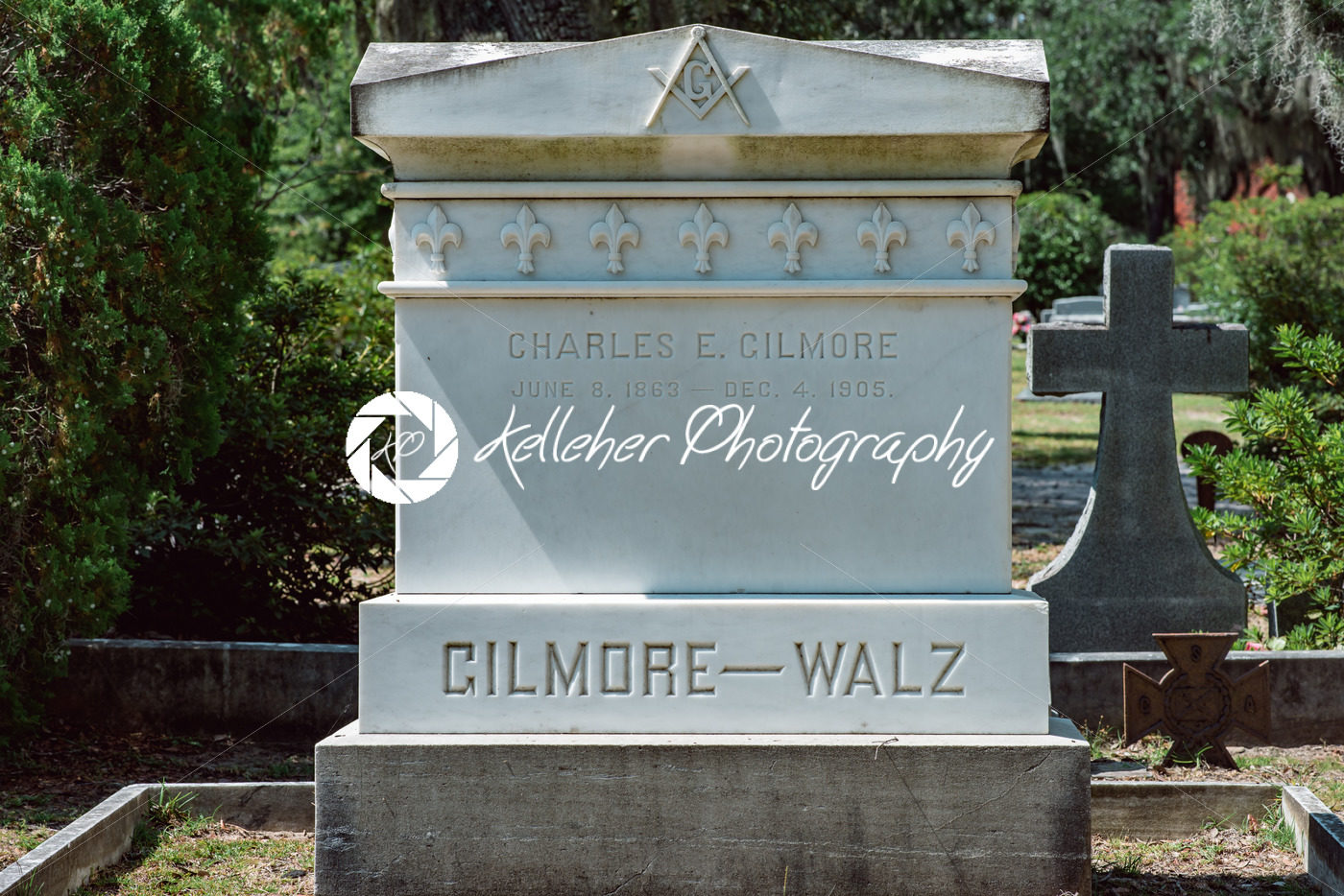 Gilmore Walz Cemetery Statuary Statue Bonaventure Cemetery Savannah Georgia - Kelleher Photography Store