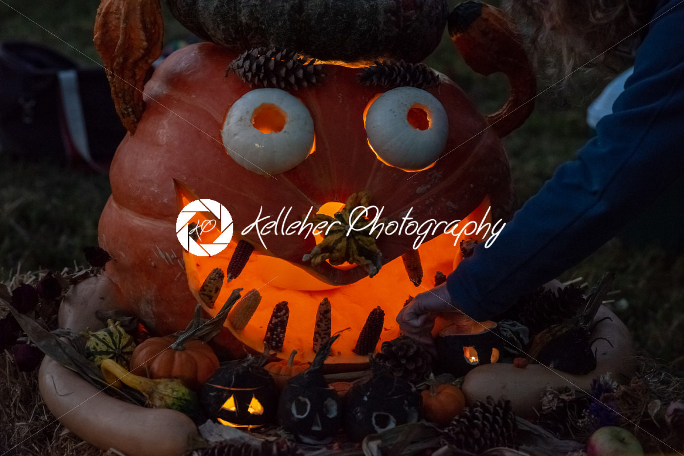CHADDS FORD, PA – OCTOBER 18: The Great Pumpkin Carve carving contest on October 18, 2018 - Kelleher Photography Store