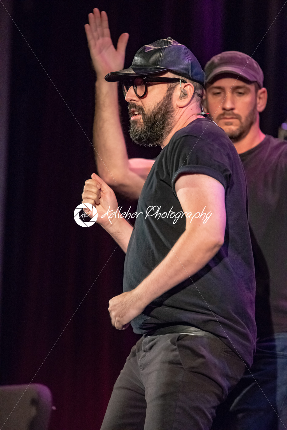 ITHACA, NY – NOVEMBER 4, 2018: Bass Tim Nordwind of the band OK Go performs on their Live Videos tour at the State Theatre of Ithaca - Kelleher Photography Store