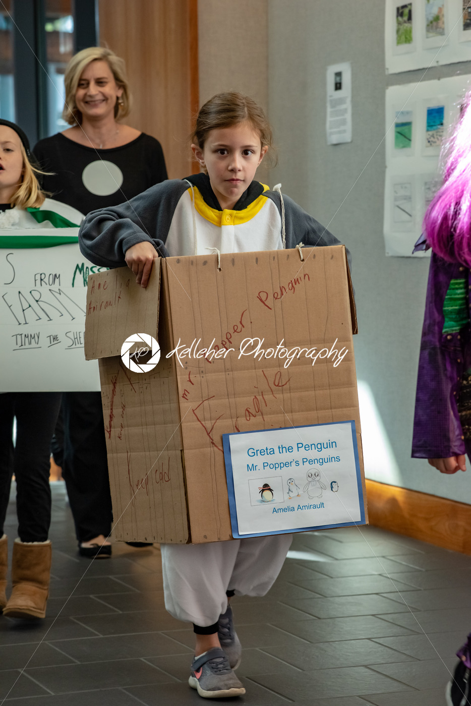 ROSEMONT, PA – OCTOBER 31, 2018; The Agnes Irwin school halloween parade - Kelleher Photography Store