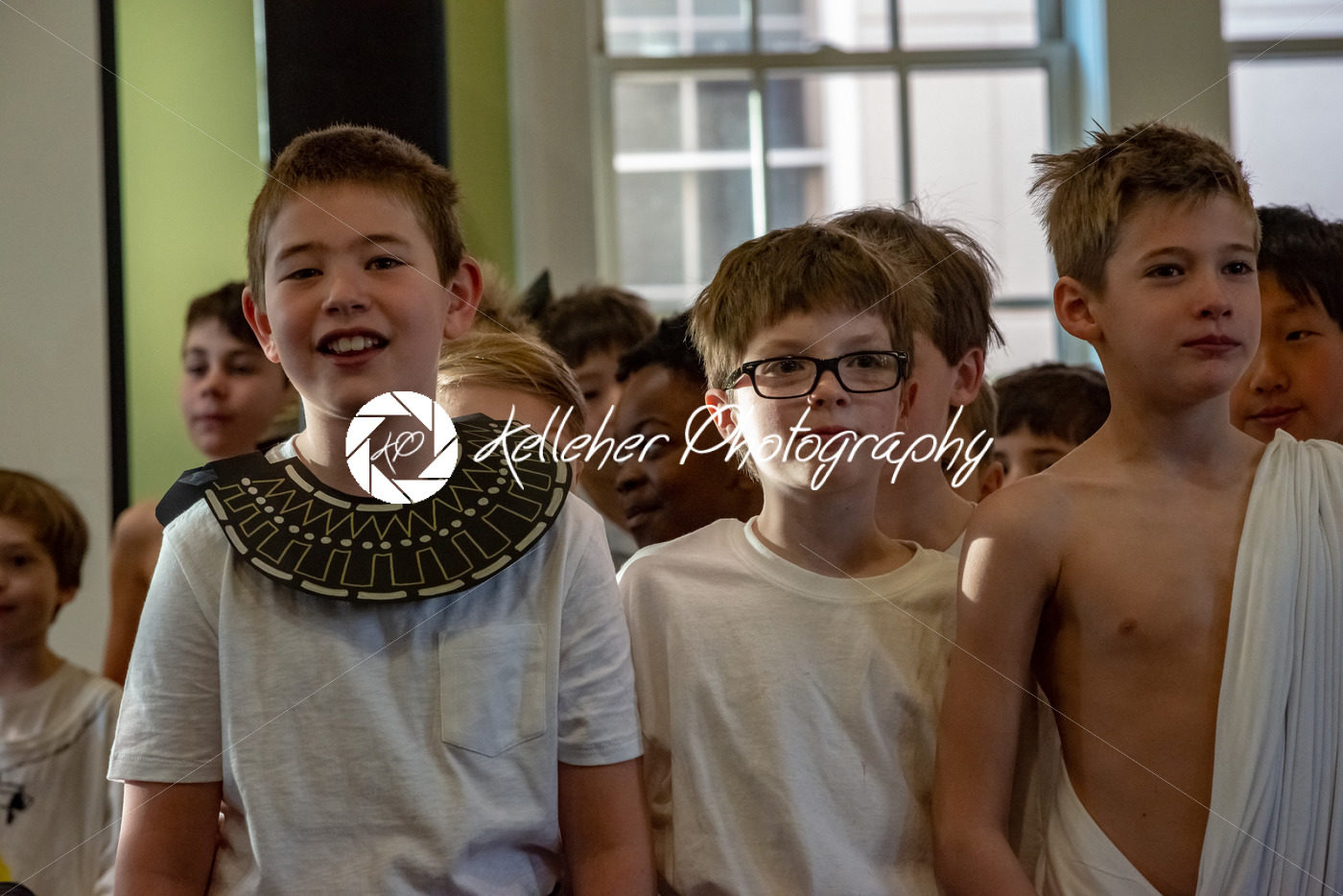 HAVERFORD, PA – MARCH 19, 2019: Third Grade Egypt project display. and museum at The Haverford School - Kelleher Photography Store