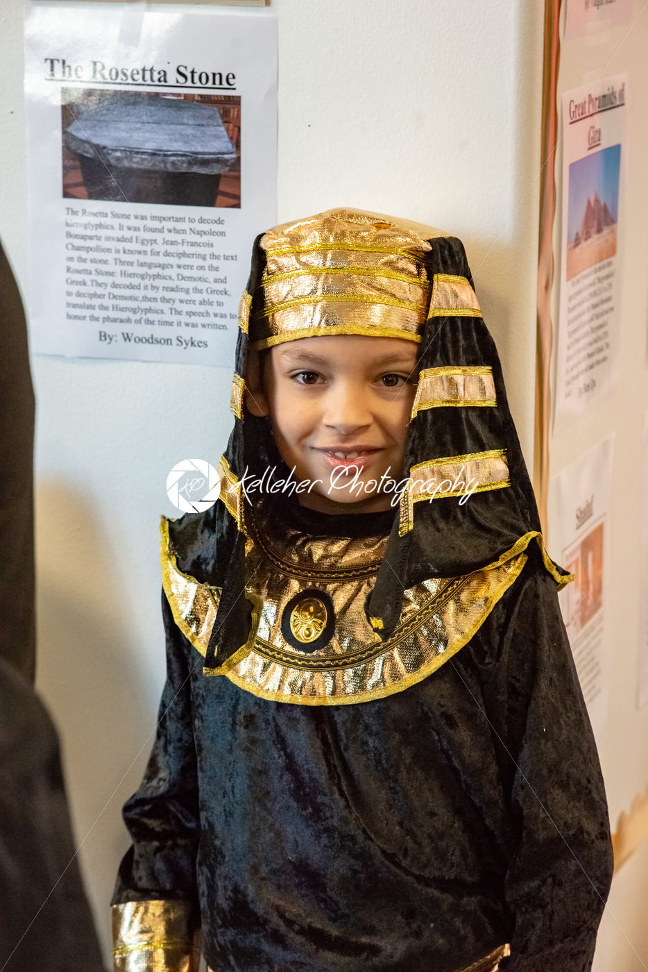 HAVERFORD, PA – MARCH 19, 2019: Third Grade Egypt project display. and museum at The Haverford School - Kelleher Photography Store